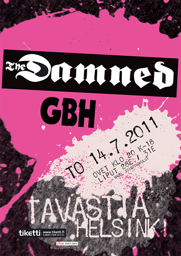 juliste 2011 damned