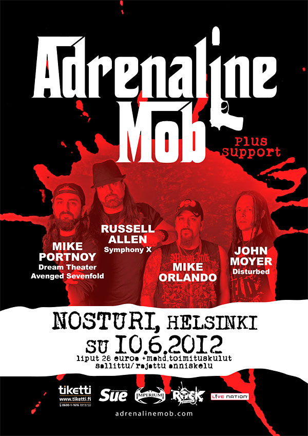 juliste 2012 adrenaline mob